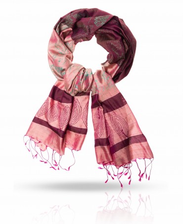 Шарф Женский SN-EMB.PRINT/RED